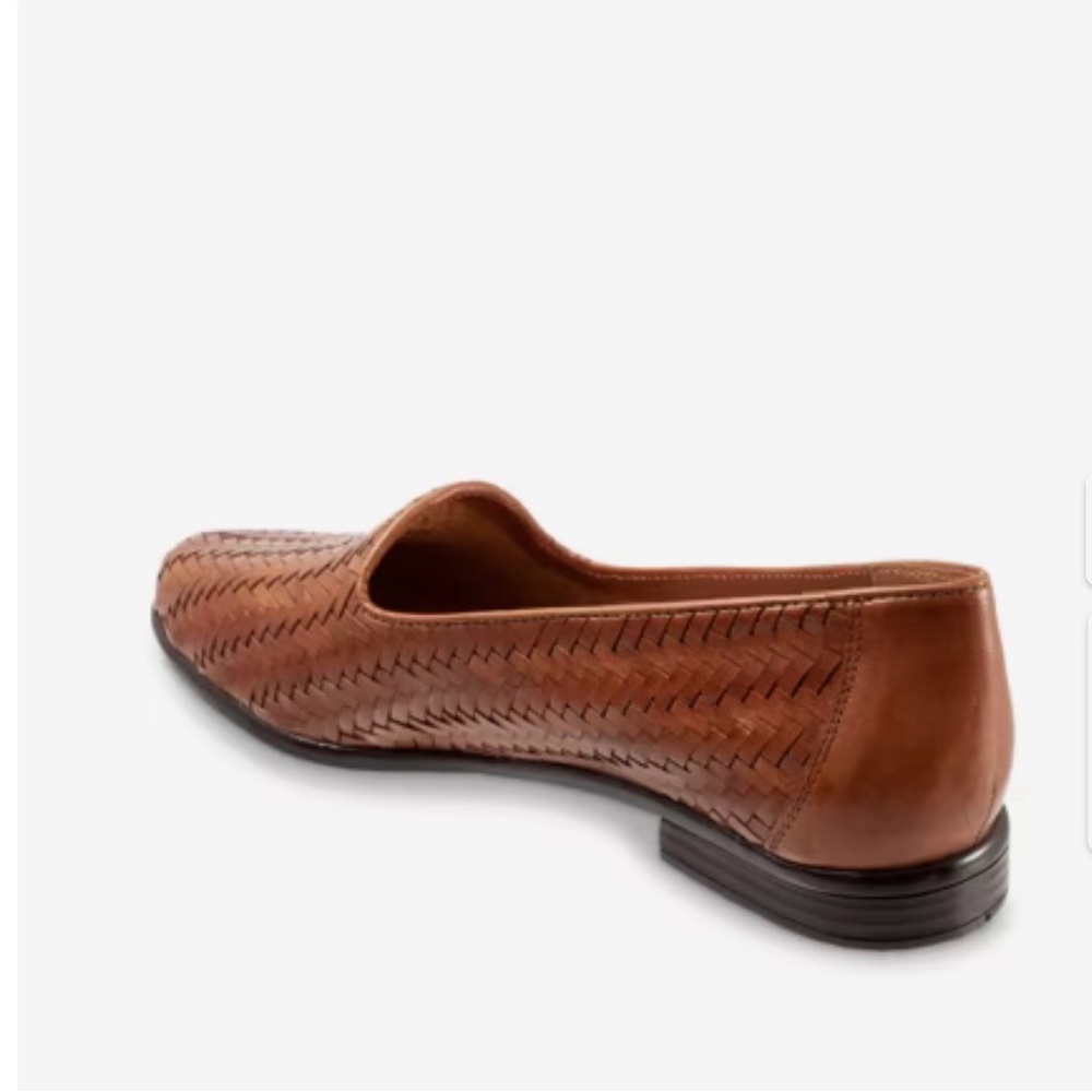 Trotters‎ Liz III Brown Woven Leather Slip-On Women’s Size 8 Narrow - Picture 2 of 11